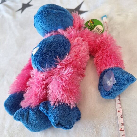 Krazy Monkeys - Makes Monkey Sound When Pressed - Pink/Blue Suction Cup Hands - Picture 3 of 11
